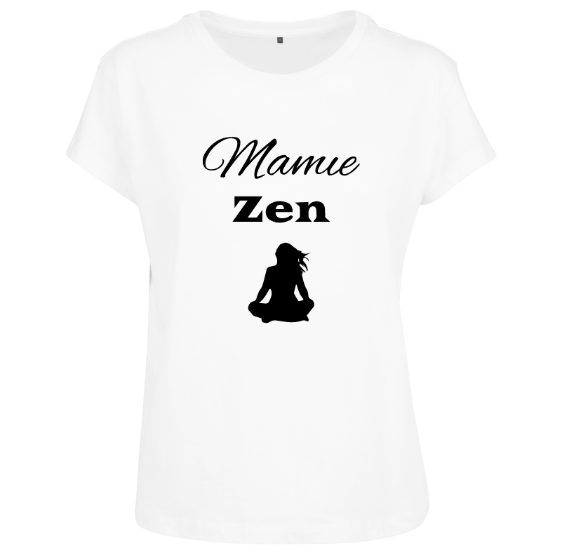 T-shirt femme Mamie Zen
