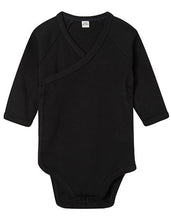 Charger l&#39;image dans la galerie, Maillot de corps Kimono manches longues pour bébé