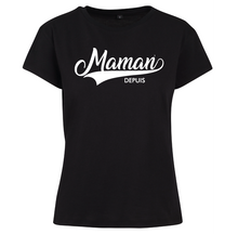Charger l&#39;image dans la galerie, T-shirt Maman depuis.. (choisissez l&#39;année!)