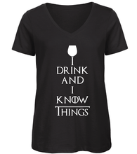 Charger l&#39;image dans la galerie, T-shirt I drink and I know things - Game of Thrones