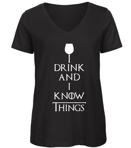 T-shirt I drink and I know things - Game of Thrones