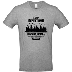 T-shirt homme Camp Upside Down - Stranger things