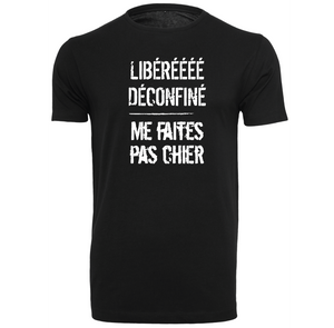 T-shirt homme Libéré déconfiné..