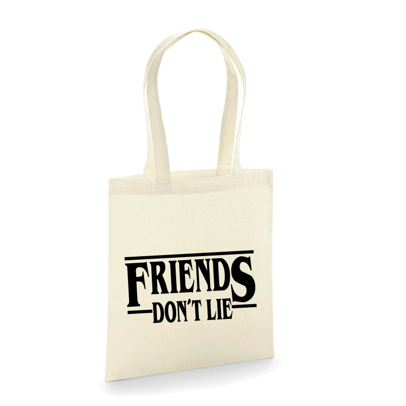 Sac de shopping Friends don't lie - Stranger things