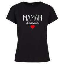 Charger l&#39;image dans la galerie, T-shirt femme Maman d&#39;amour