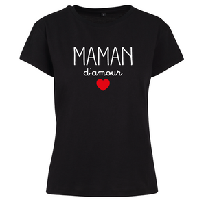 T-shirt femme Maman d'amour