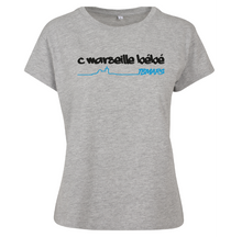 Charger l&#39;image dans la galerie, T-shirt femme C&#39;est Marseille bébé