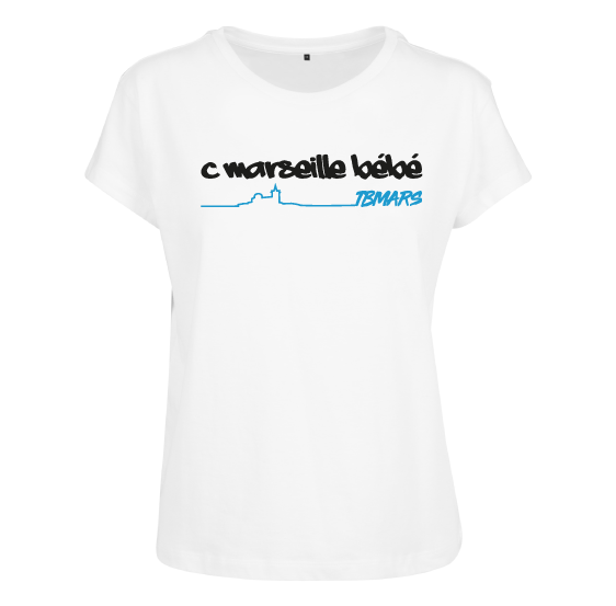 T-shirt femme C'est Marseille bébé