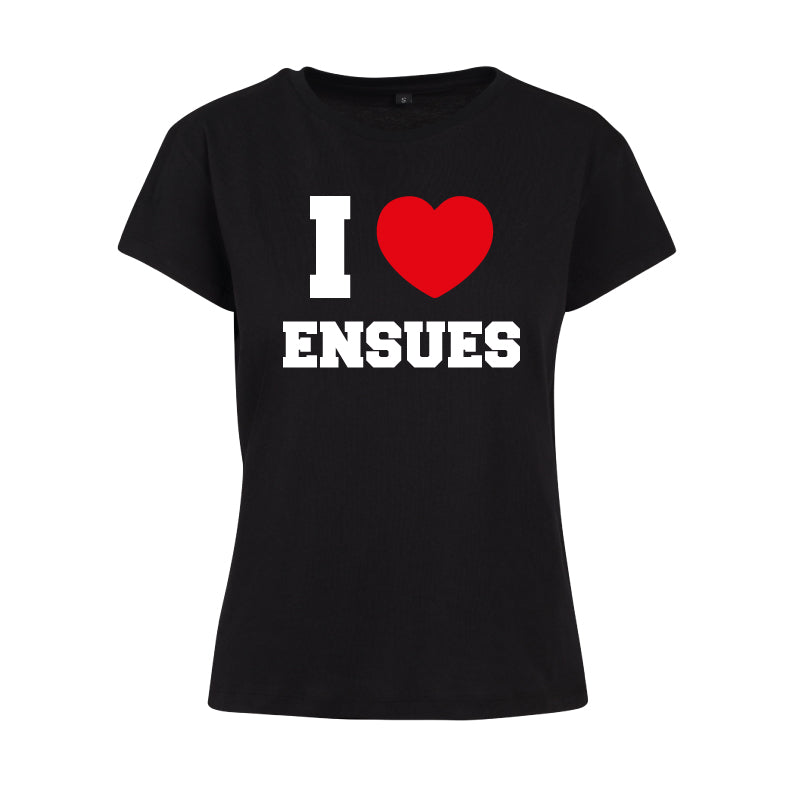 T-shirt femme I love Ensuès