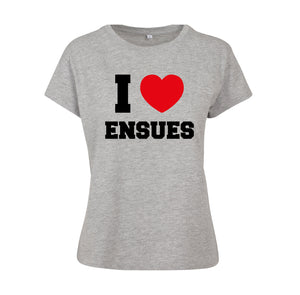 T-shirt femme I love Ensuès