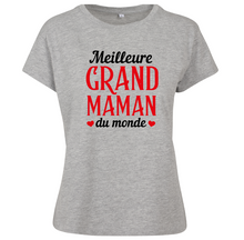 Charger l'image dans la galerie, T-shirt femme Meilleure grand maman du monde