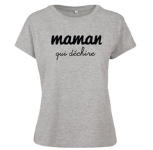 Charger l&#39;image dans la galerie, T-shirt femme Maman qui déchire