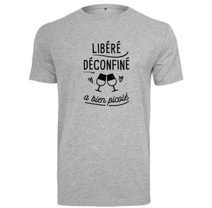 T-shirt homme Libéré déconfiné