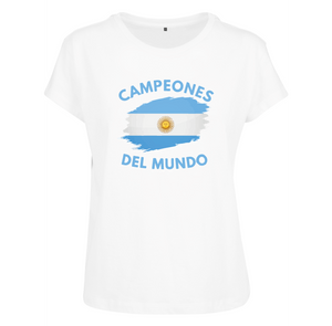 T-shirt femme Campeones del mundo