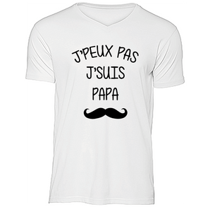 T-shirt Je peux pas je suis papa