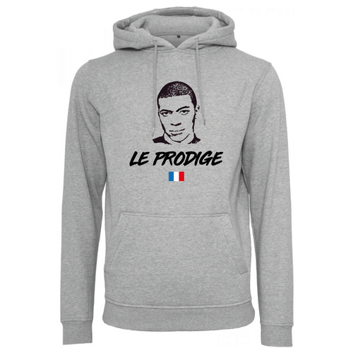 Sweat à capuche homme Le prodige - Kylian Mbappé