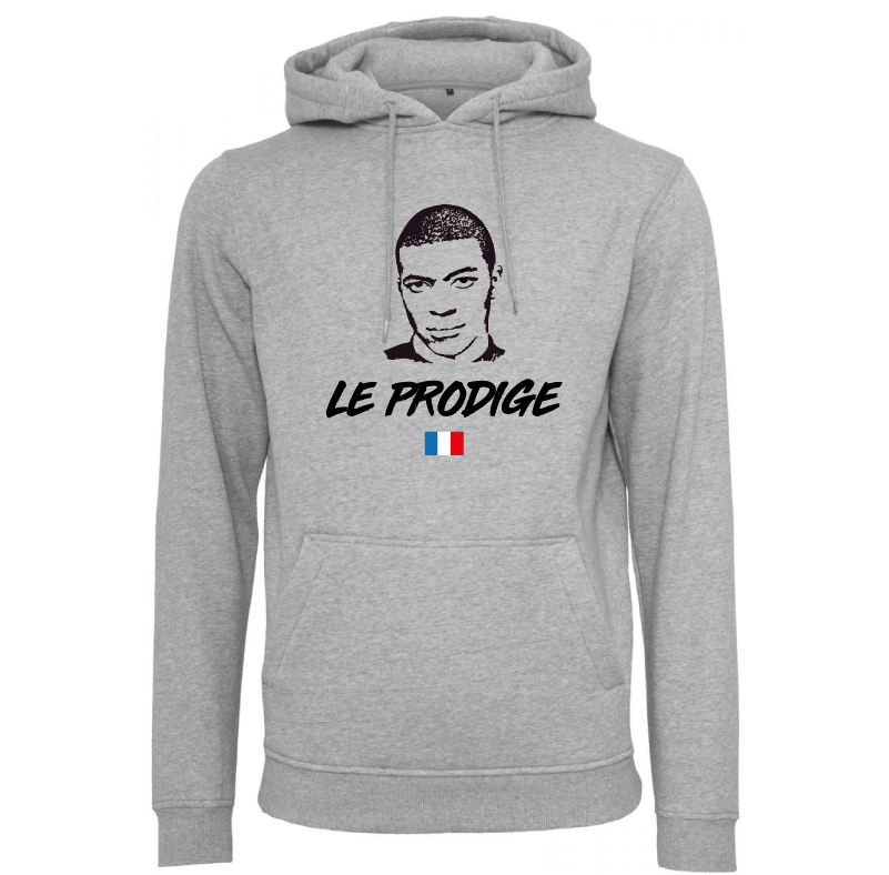 Sweat à capuche enfant Le prodige - Kylian Mbappé