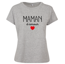 Charger l&#39;image dans la galerie, T-shirt femme Maman d&#39;amour