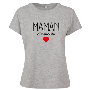 T-shirt femme Maman d'amour