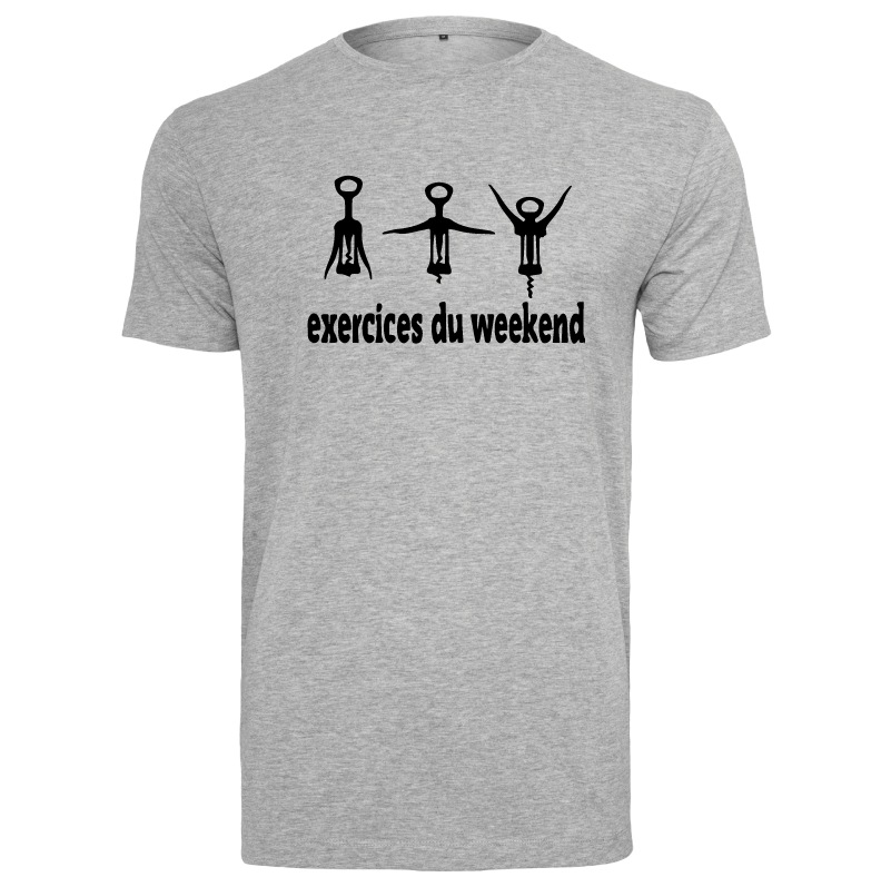 T-shirt homme Exercices du week-end