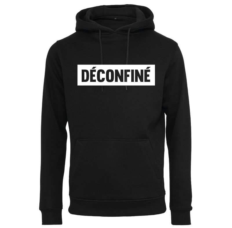 Sweat à capuche homme DÉCONFINÉ