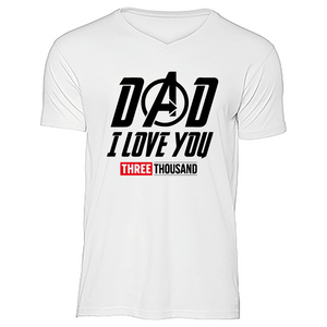 Tshirt Dad I love you - Éditions limitées Avengers