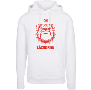 Sweat à capuche homme On lâche rien