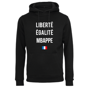 Sweat à capuche enfant Liberté Égalité Mbappe