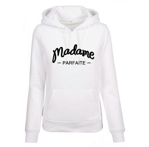 Sweat à capuche femme Madame parfaite