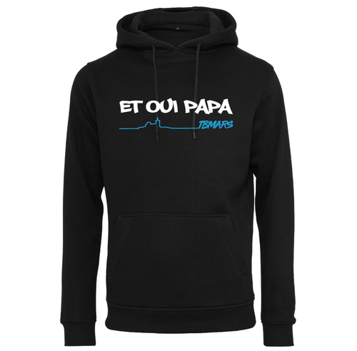 Sweat à capuche homme Et oui papa