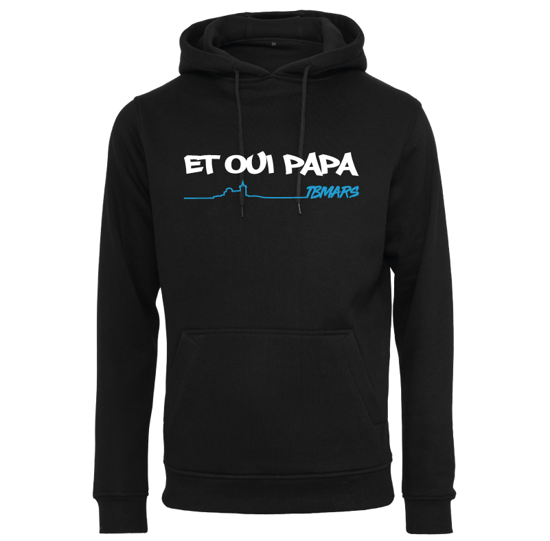 Sweat à capuche homme Et oui papa