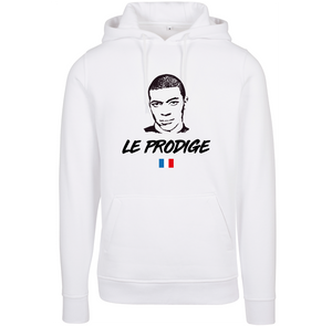 Sweat à capuche homme Le prodige - Kylian Mbappé