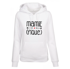 Sweat à capuche femme Mamie(fique)