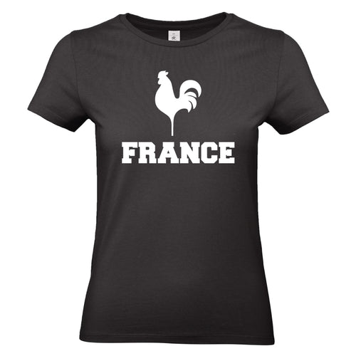 T-shirt pour femme France noir