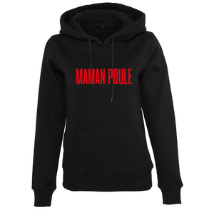 Sweat à capuche femme Maman poule