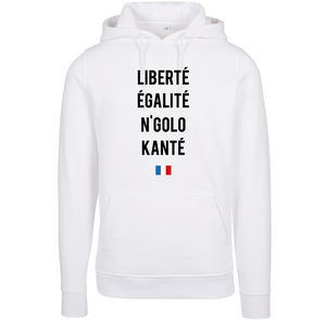 Sweat à capuche enfant Liberté Égalité N'golo Kante