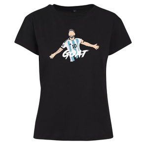 T-shirt femme GOAT - Lionel Messi