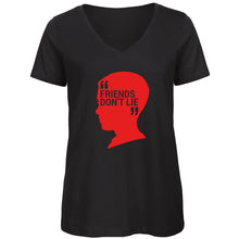 Charger l&#39;image dans la galerie, T-shirt femme Friends don&#39;t lie - Stranger things