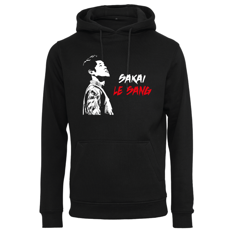 Sweat à capuche homme Sakai le sang