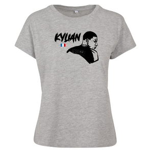 T-shirt femme Kylian Mbappé