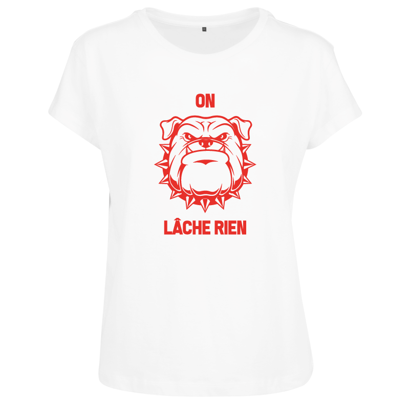 T-shirt femme On lâche rien