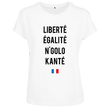 Charger l&#39;image dans la galerie, T-shirt femme Liberté Égalité N&#39;golo Kanté