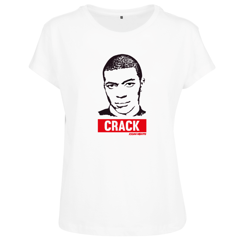 T-shirt femme CRACK - Kylian Mbappé