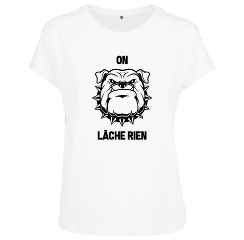 T-shirt femme On lâche rien