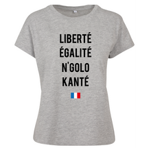 Charger l&#39;image dans la galerie, T-shirt femme Liberté Égalité N&#39;golo Kanté