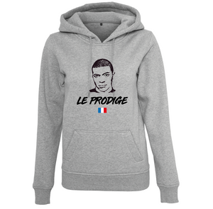 Sweat à capuche femme Le prodige - Kylian Mbappé