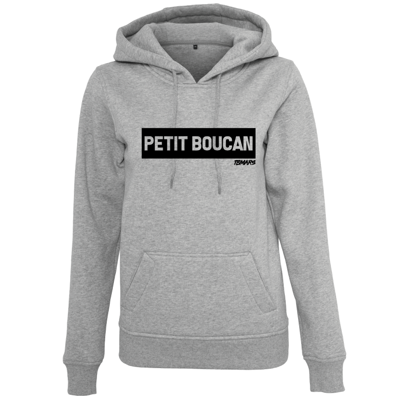 Sweat à capuche femme PETIT BOUCAN