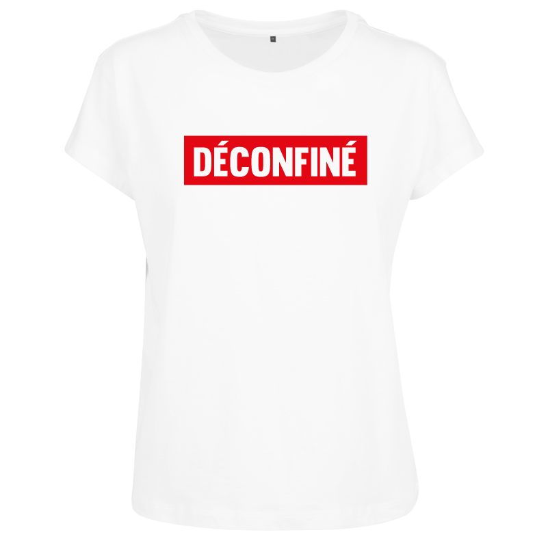 T-shirt femme DÉCONFINÉ