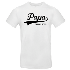 T-shirt Papa à personnaliser