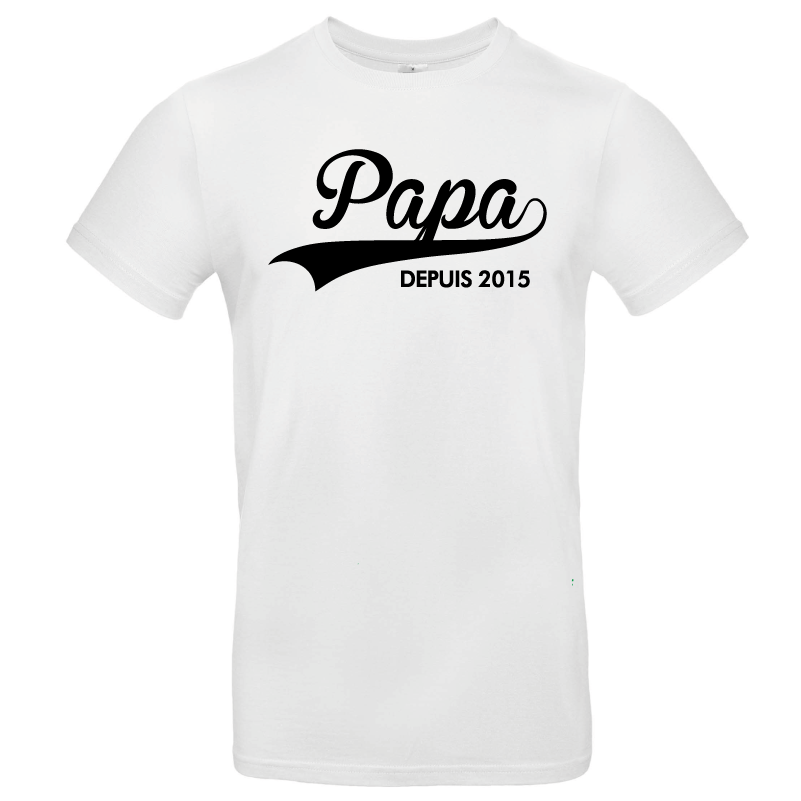 T-shirt Papa à personnaliser